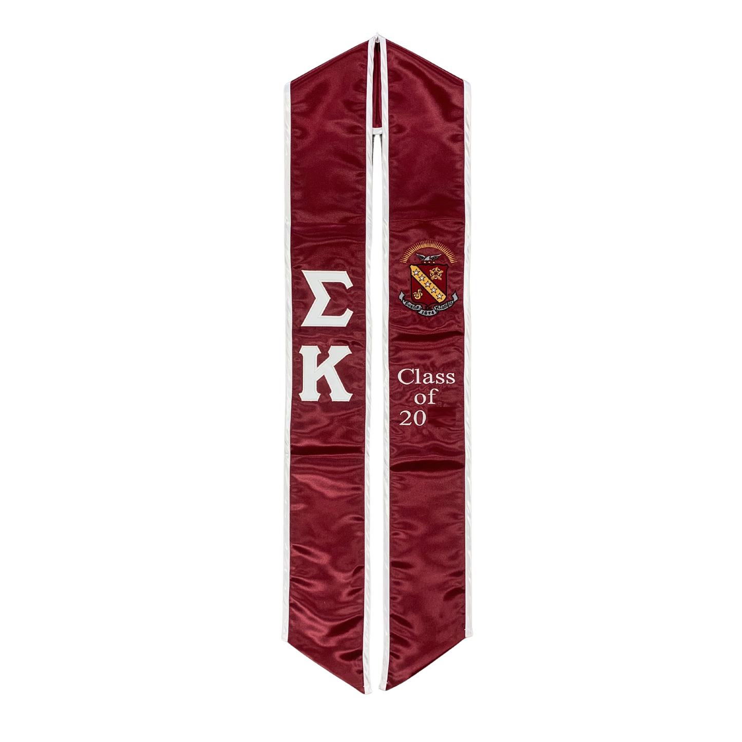 Sigma Kappa Graduation Sash Stole