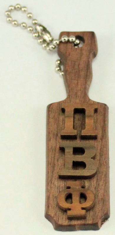 Pi Beta Phi Mini Wood Paddle Key Chain