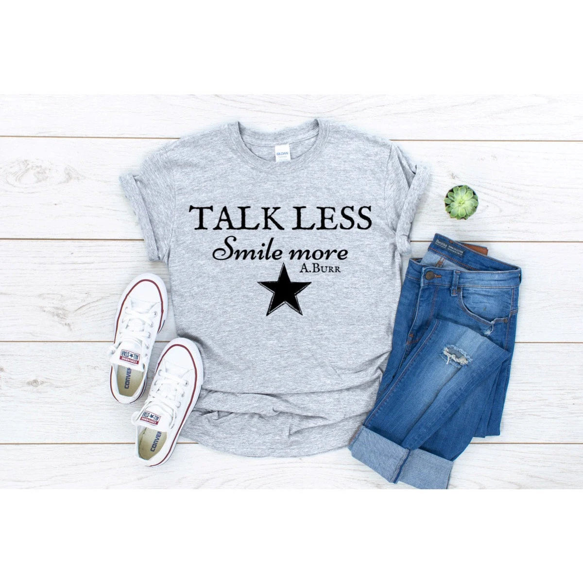 Hamilton Inspired "Talk Less Smile More A. Burr" Shirt I Hamilton Tee I