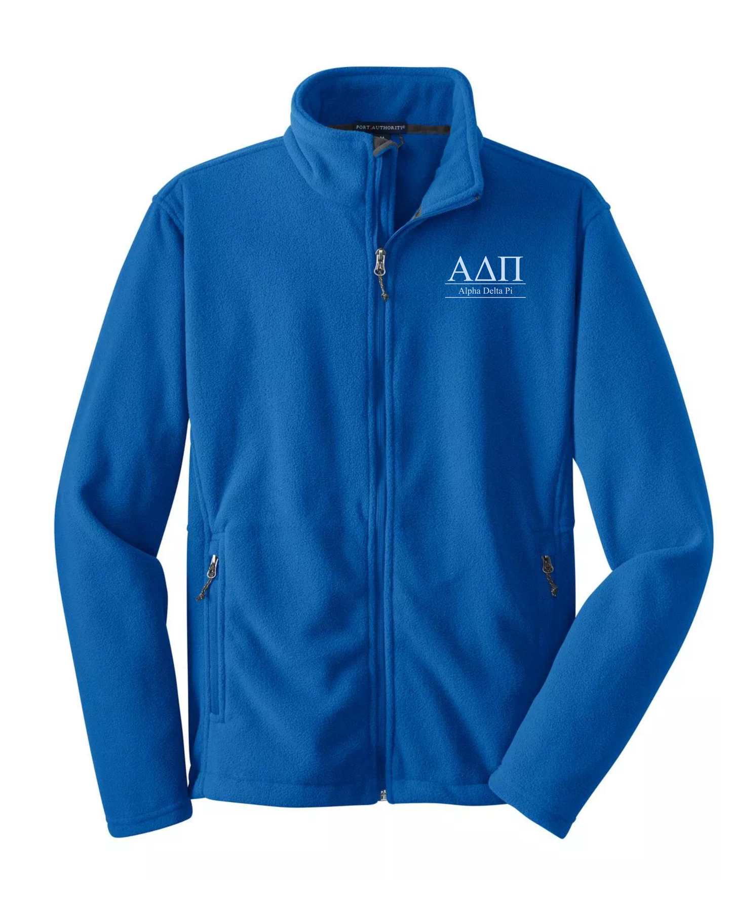 Alpha Delta Pi Custom Fleece Full-Zip Jacket | Greek Organization Jacket