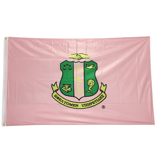 Alpha Kappa Alpha Pink Flag