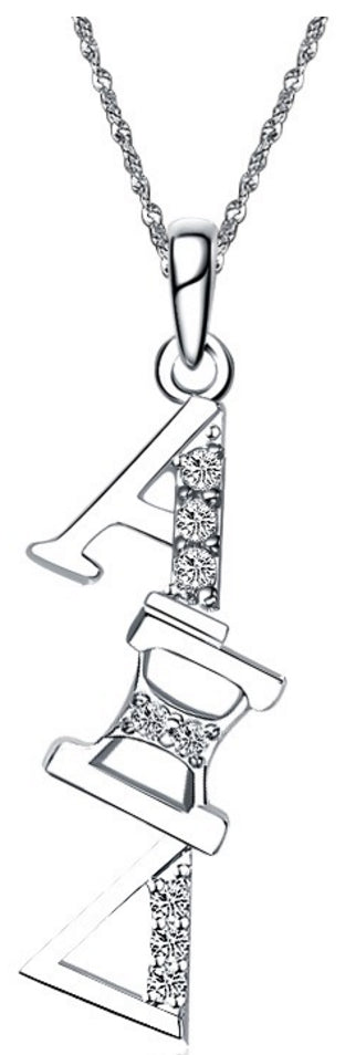 Alpha Xi Delta Diagonal (TY002) Pendant