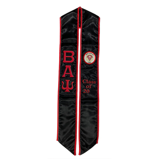 Beta Alpha Psi Graduation Sash Stole