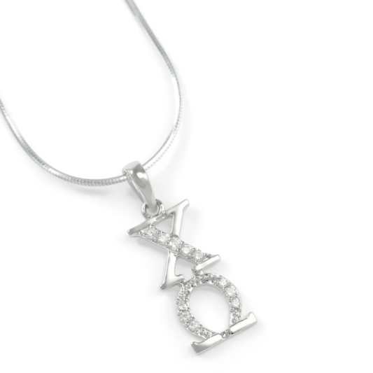 Chi Omega Vertical (TY001) Pendant