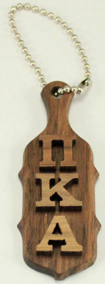 Pi Kappa Alpha Mini Wood Paddle Key Chain
