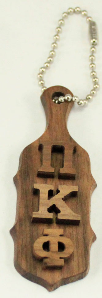 Pi Kappa Phi Mini Wood Paddle Key Chain