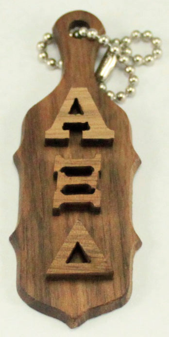 Alpha Xi Delta Mini Wood Paddle Key Chain