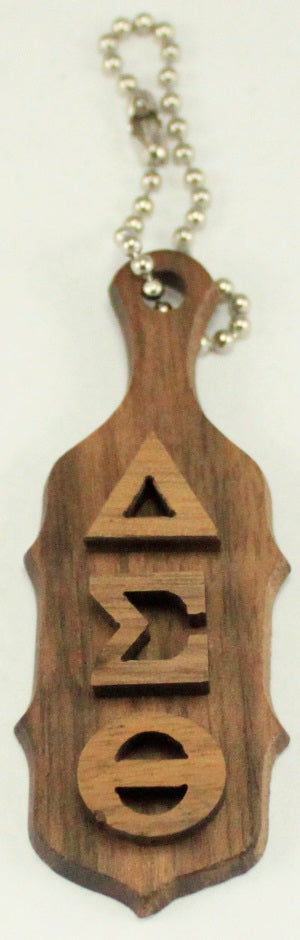 Delta Sigma Theta Mini Wood Paddle Key Chain