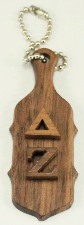 Delta Zeta Mini Wood Paddle Key Chain