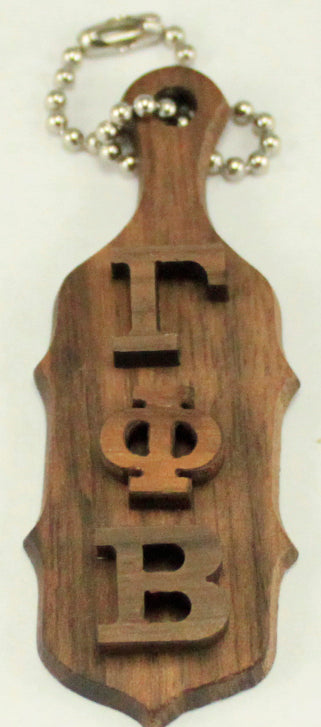 Gamma Phi Beta Mini Wood Paddle Key Chain