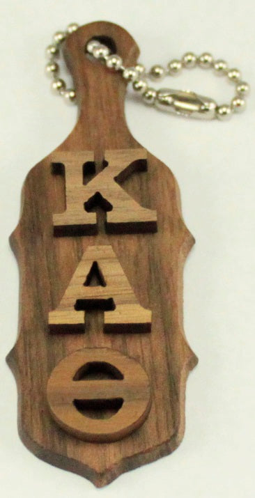 Kappa Alpha Theta Wood Paddle Key Chain