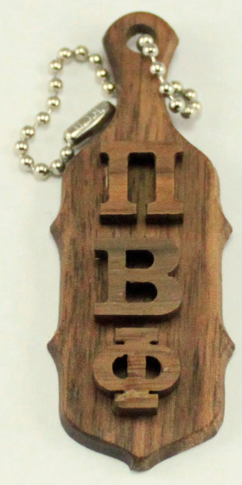 Pi Beta Phi Mini Wood Paddle Key Chain
