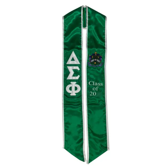 Delta Sigma Phi Graduation Sash Stole
