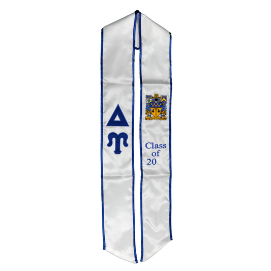 Delta Upsilon Graduation Sash Stole