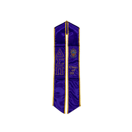 Delta Sigma Pi Graduation Sash Stole