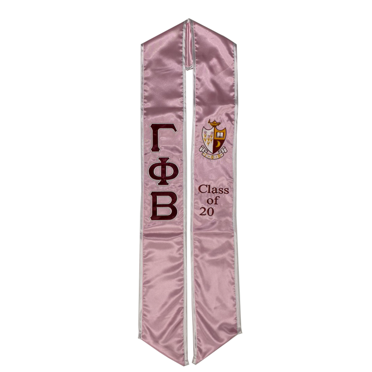 Gamma Phi Beta Graduation Sash Stole