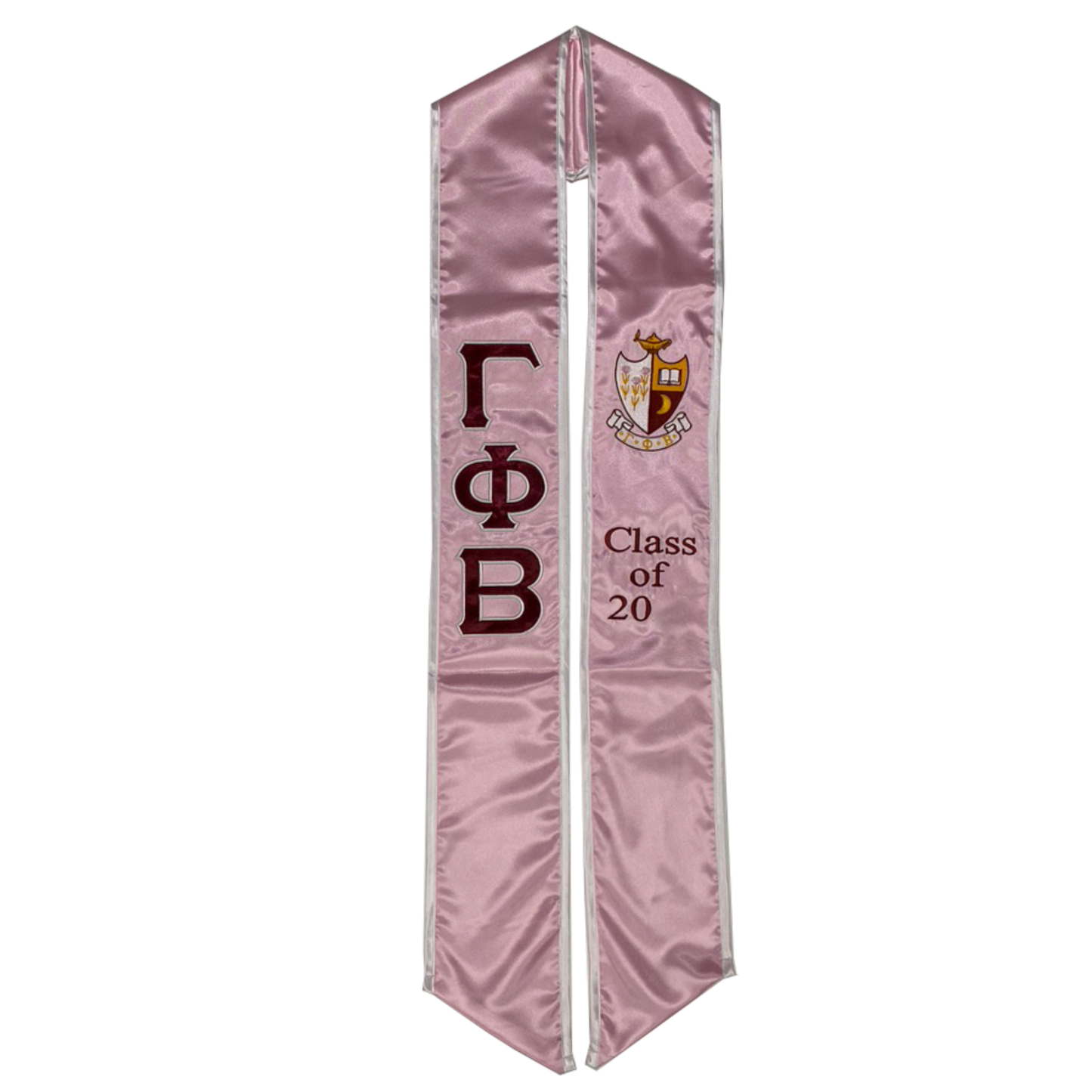 Gamma Phi Beta Graduation Sash Stole