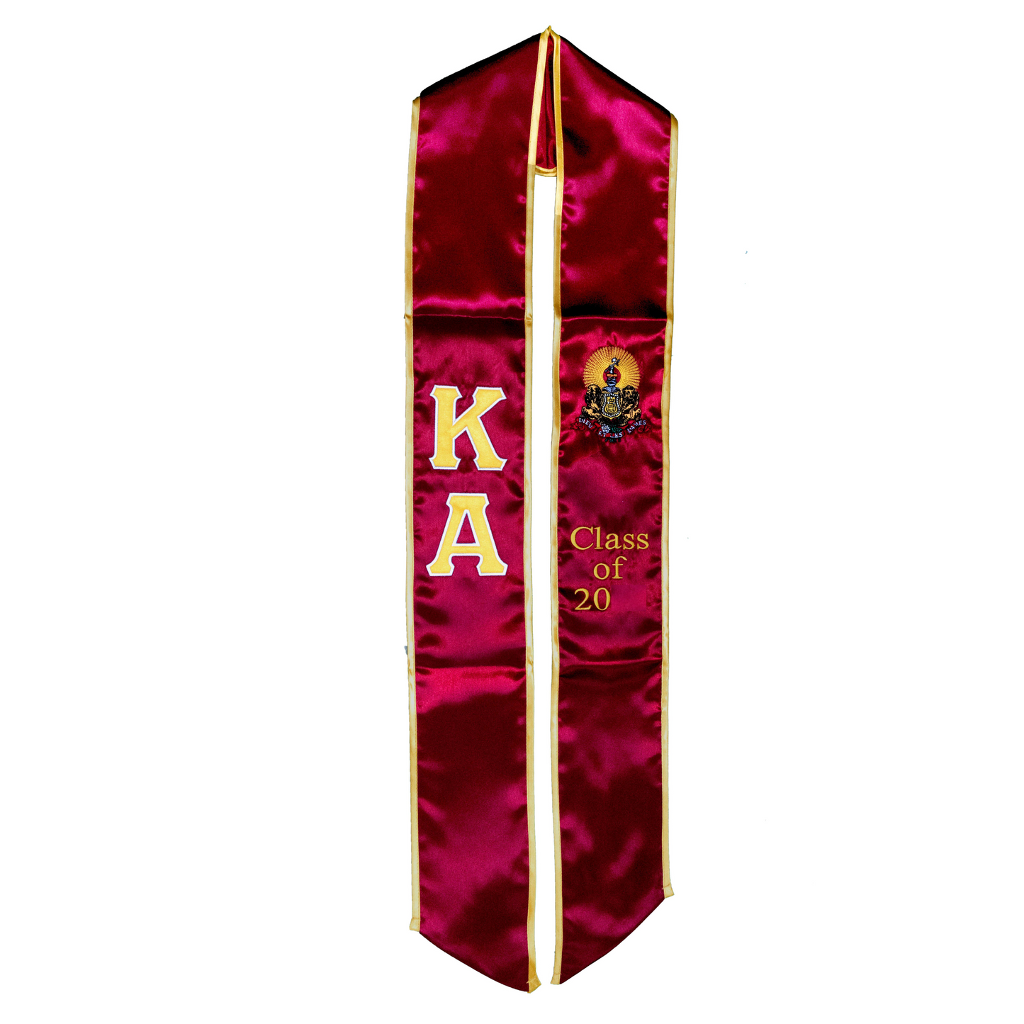 Kappa Alpha Graduation Sash Stole