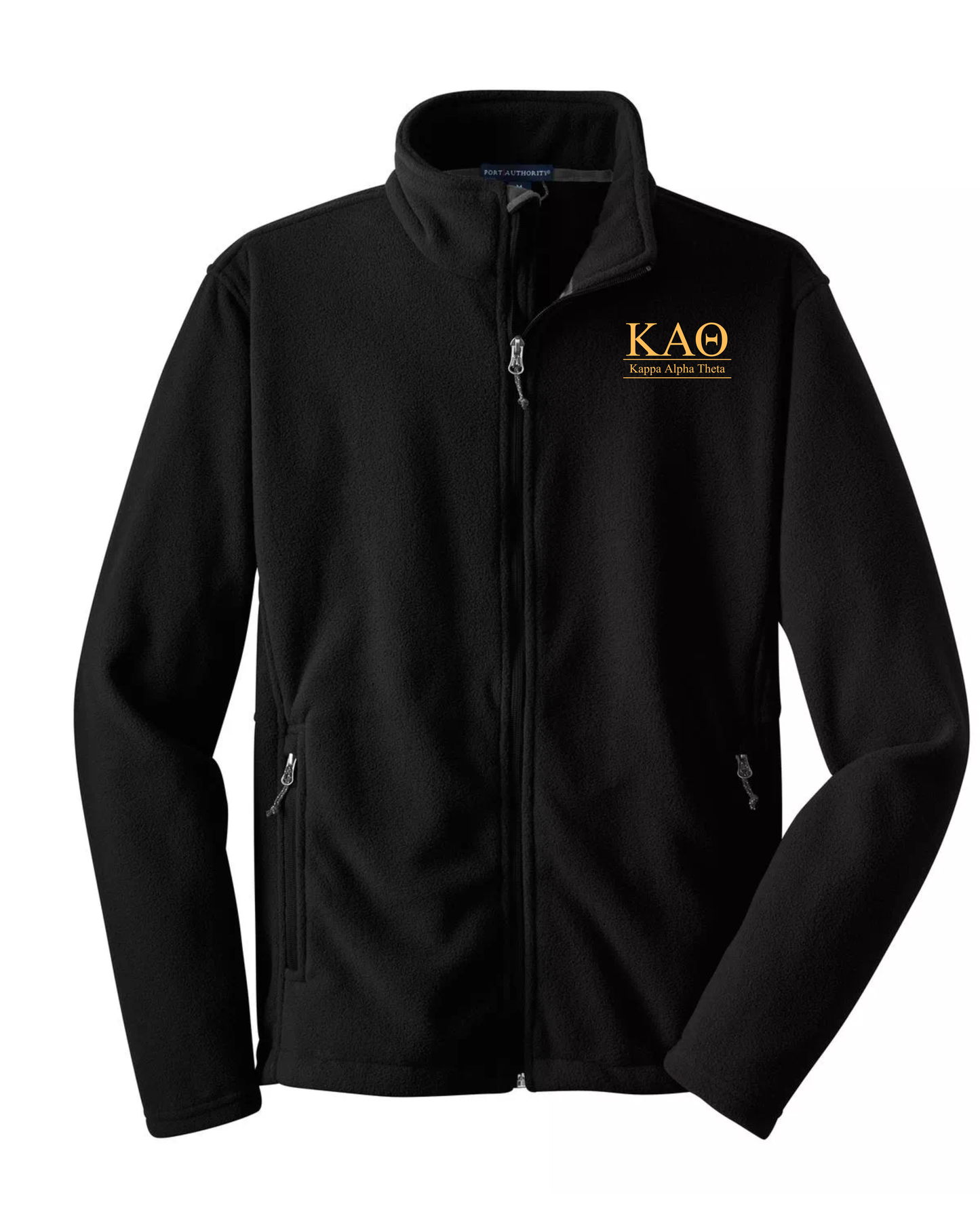 Kappa Alpha Theta Custom Fleece Full-Zip Jacket | Greek Organization Jacket
