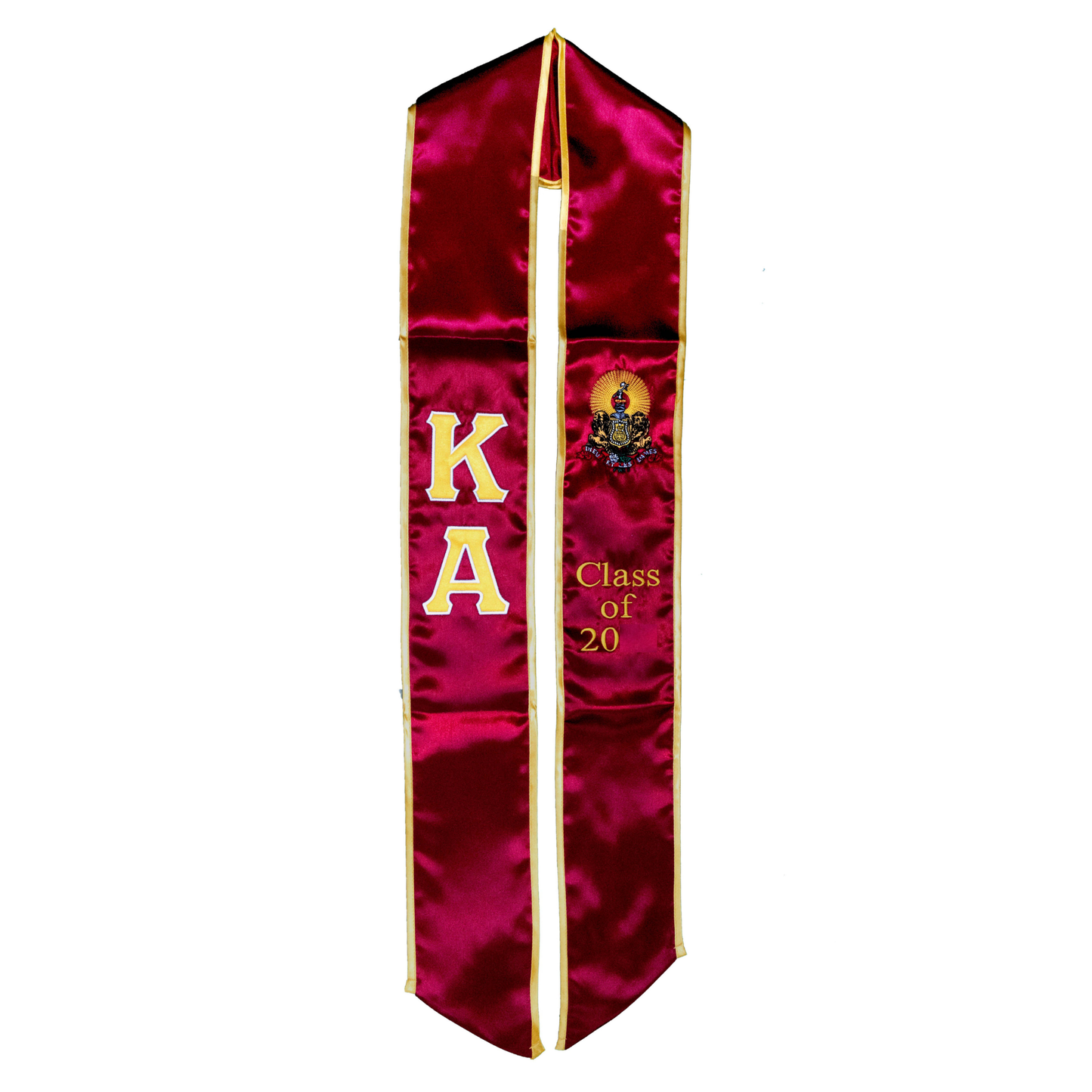 Kappa Alpha Graduation Sash Stole