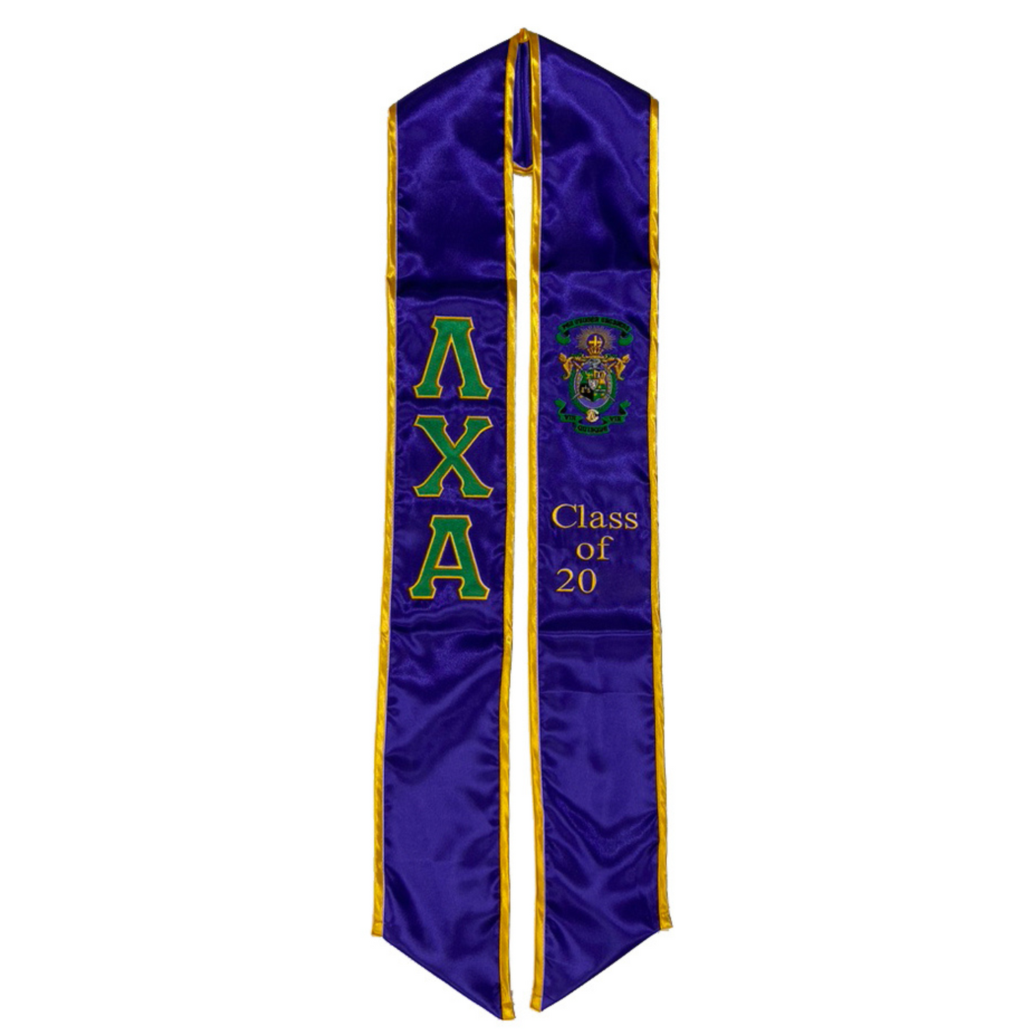 Lambda Chi Alpha Graduation Sash Stole