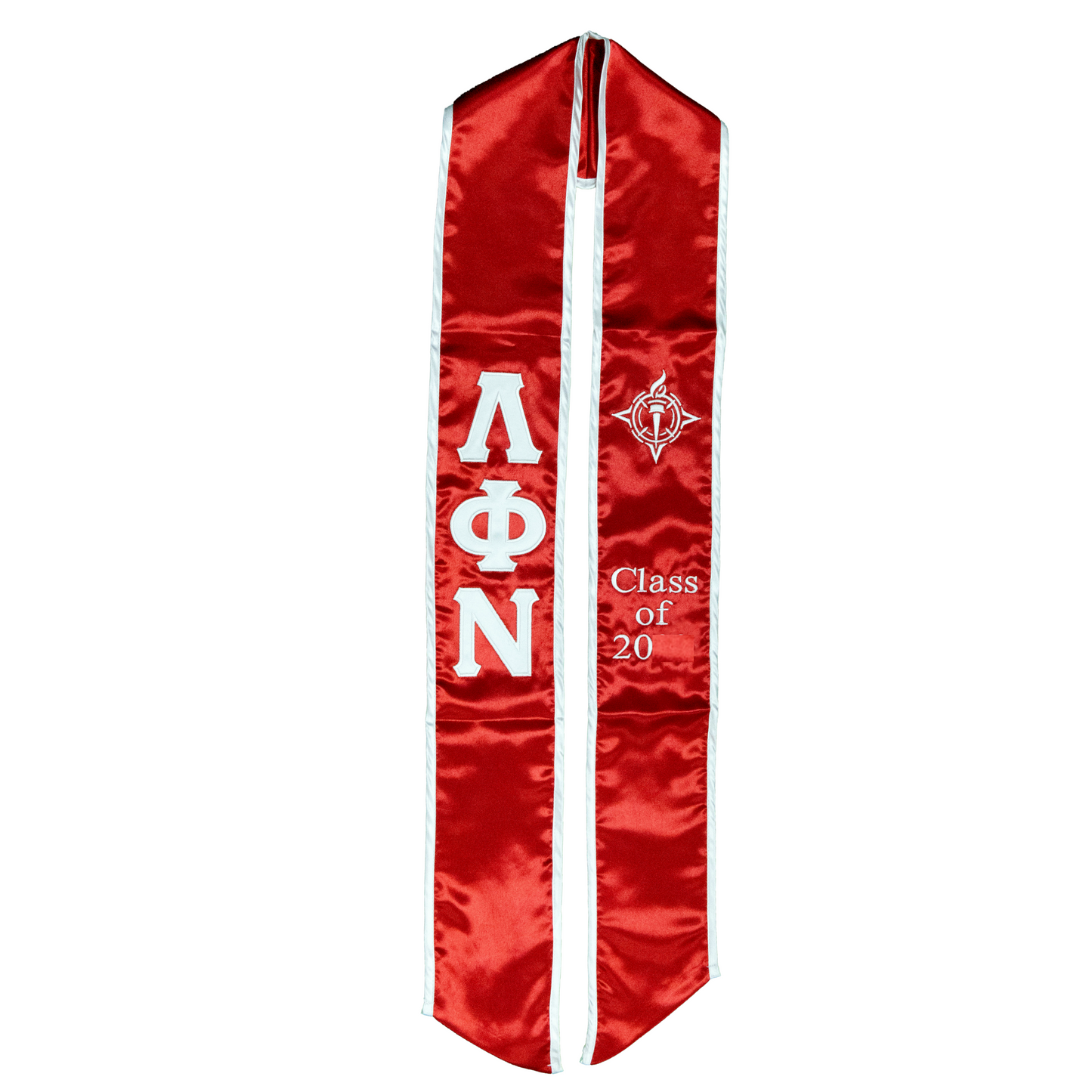 Lambda Phi Nu Graduation Sash Stole
