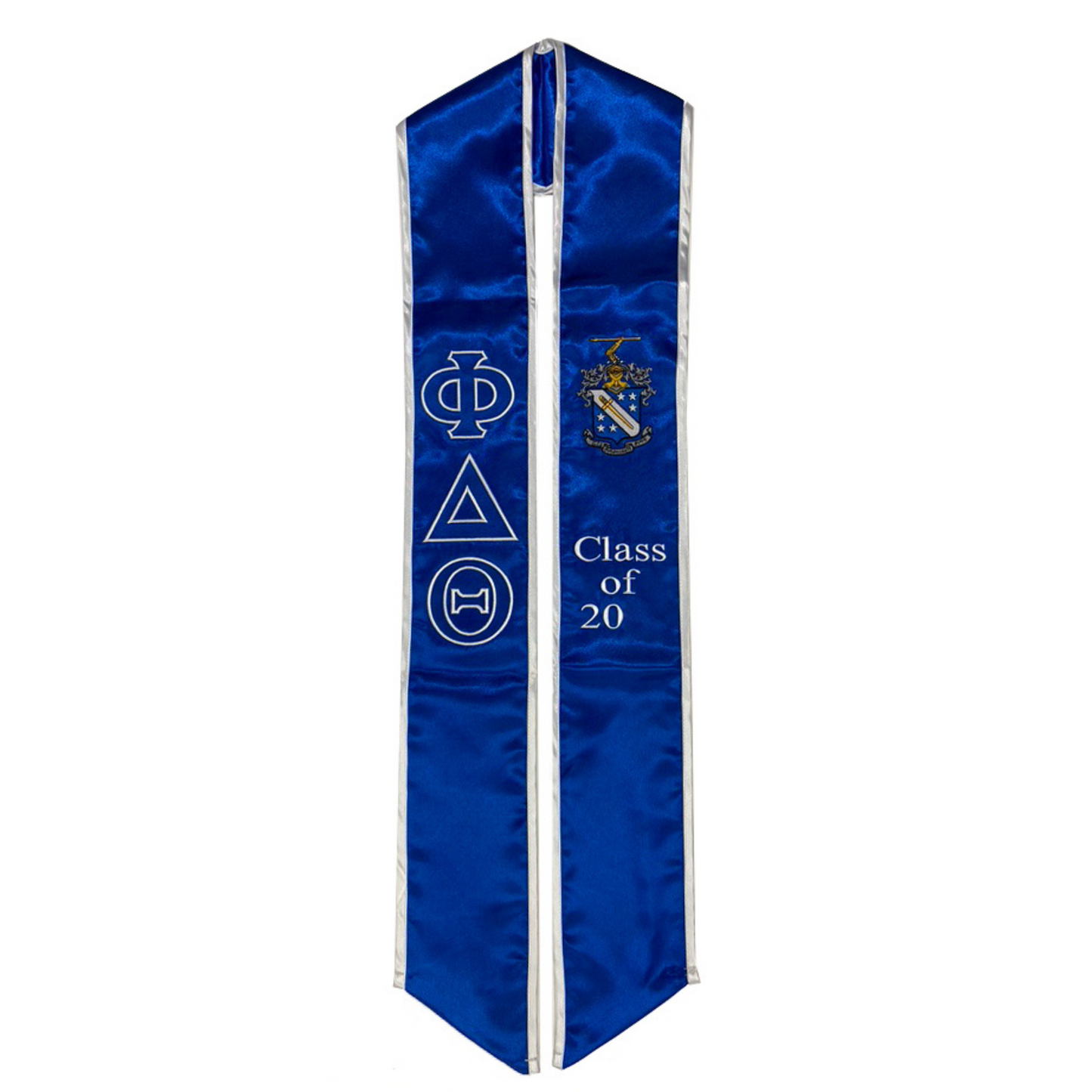 Phi Delta Theta Graduation Sash Stole