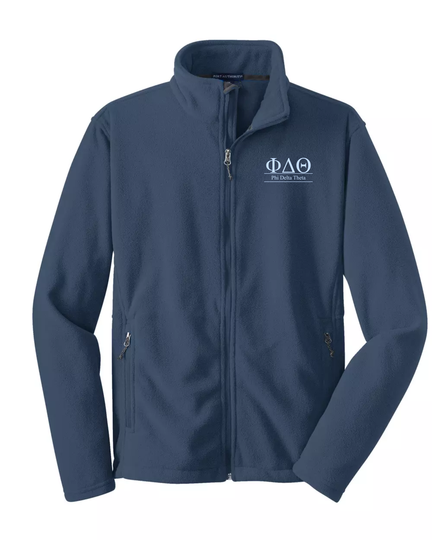 Phi Delta Theta Custom Fleece Full-Zip Jacket | Greek Organization Jacket