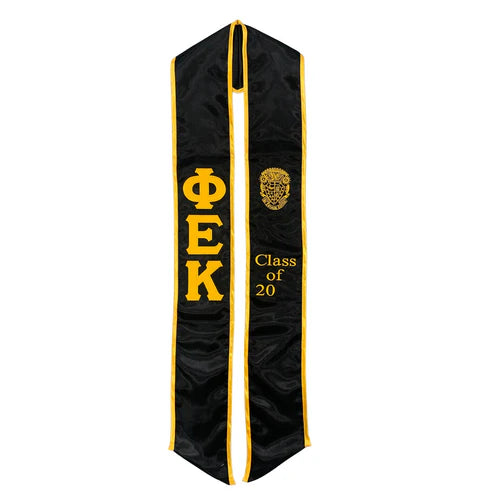 Phi Epsilon Kappa Graduation Sash Stole