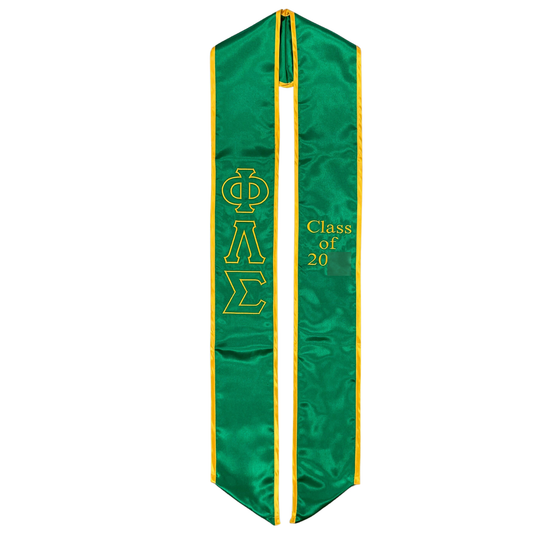 Phi Lambda Sigma Graduation Sash Stole