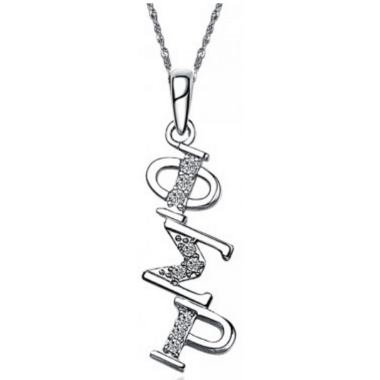 Phi Sigma Rho Diagonal (TY002) Pendant
