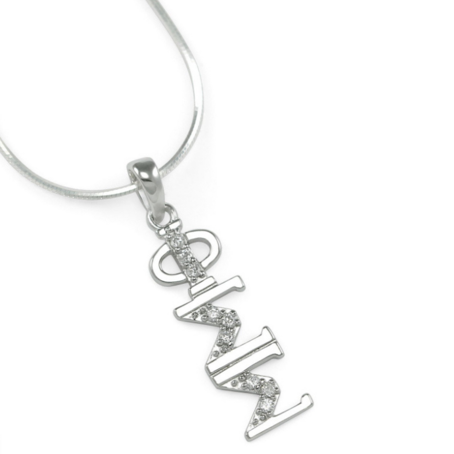 Phi Sigma Sigma Vertical (TY001) Pendant