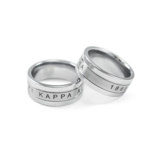 Pi Kappa Alpha Tungsten Ring