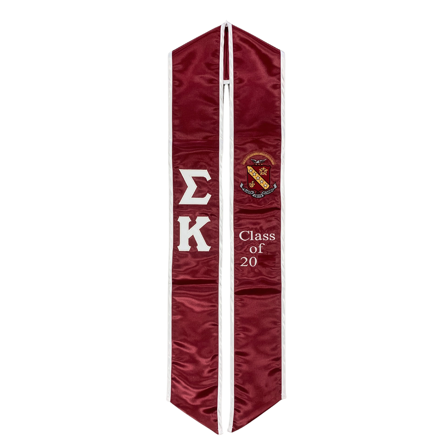 Sigma Kappa Graduation Sash Stole