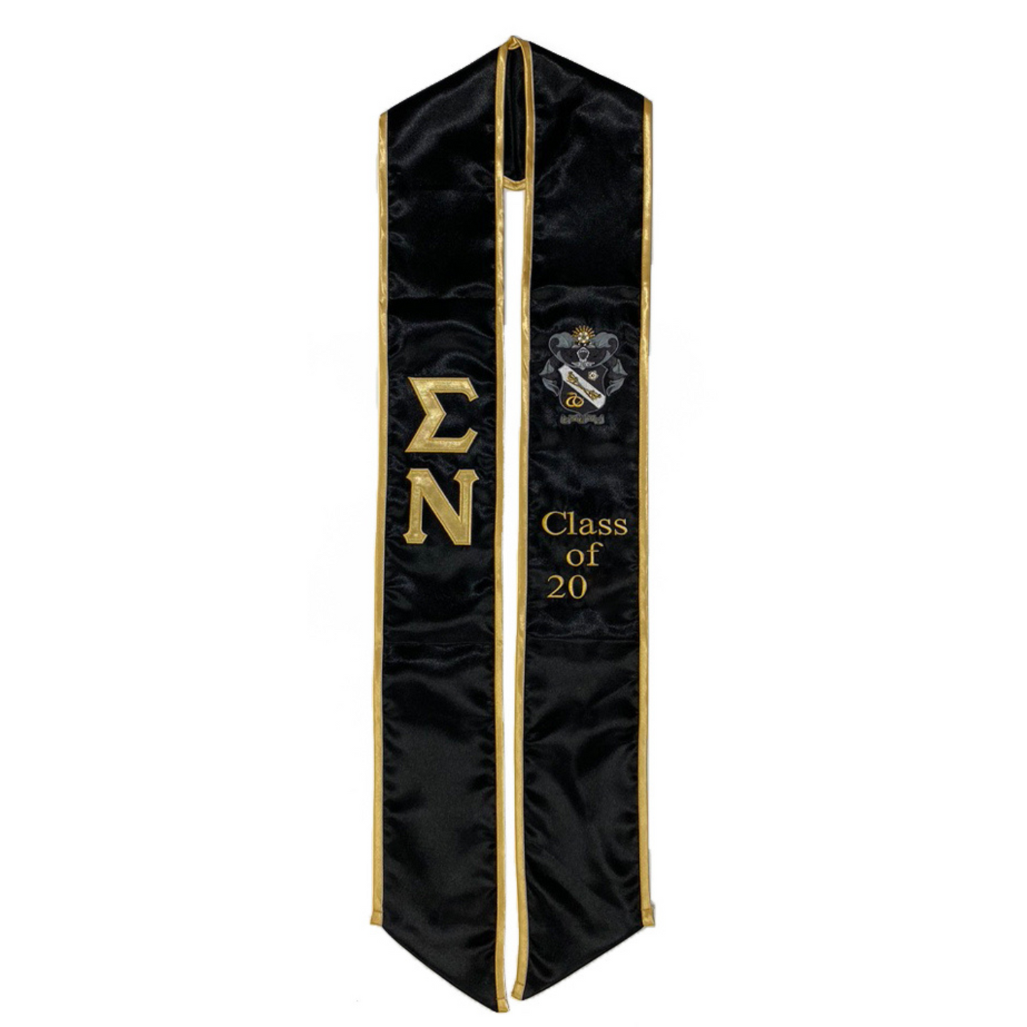 Sigma Nu Graduation Sash Stole