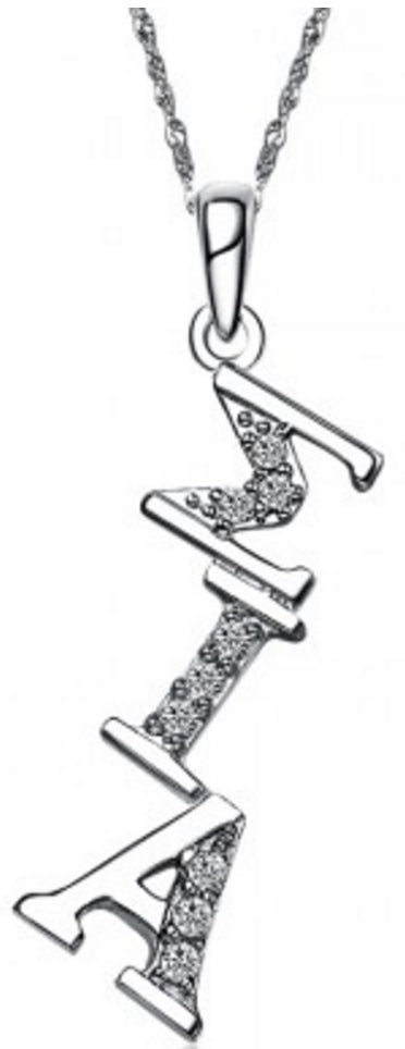 Sigma Iota Alpha Diagonal (TY002) Pendant