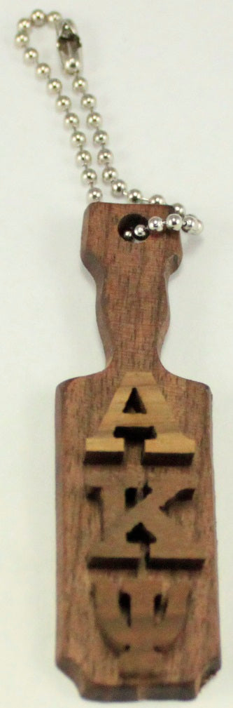 Alpha Kappa Psi Mini Wood Paddle Key Chain