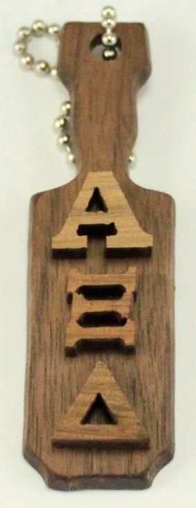 Alpha Xi Delta Mini Wood Paddle Key Chain
