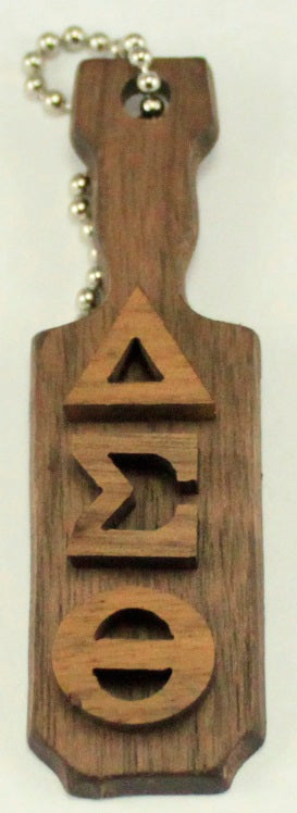 Delta Sigma Theta Mini Wood Paddle Key Chain