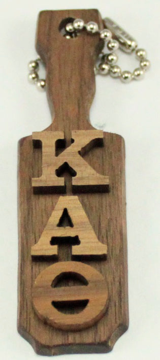 Kappa Alpha Theta Wood Paddle Key Chain
