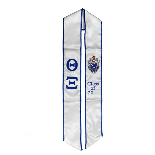 Theta Xi Graduation Sash Stole