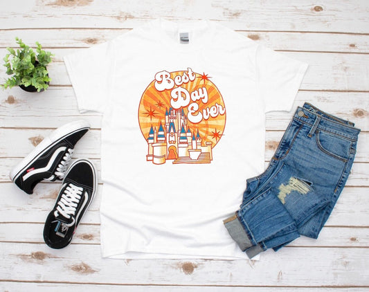 Best Day Ever! Disney Inspired Tee Or Baby Onesie!