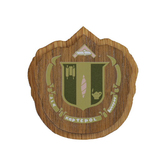 Delta Zeta Wooden Crest