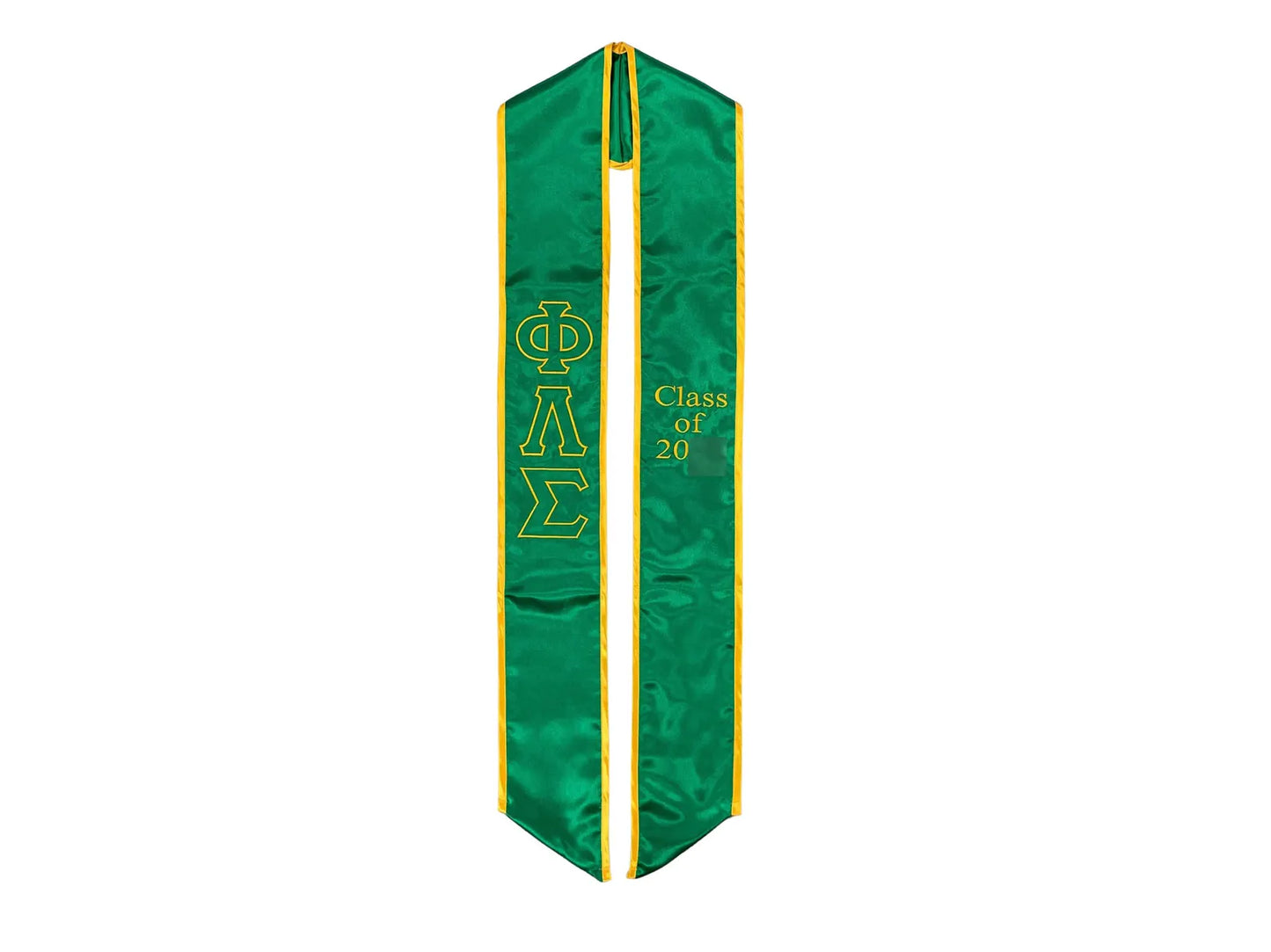 Phi Lambda Sigma Graduation Sash Stole