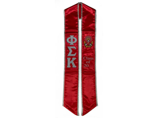 Phi Sigma Kappa Graduation Sash Stole