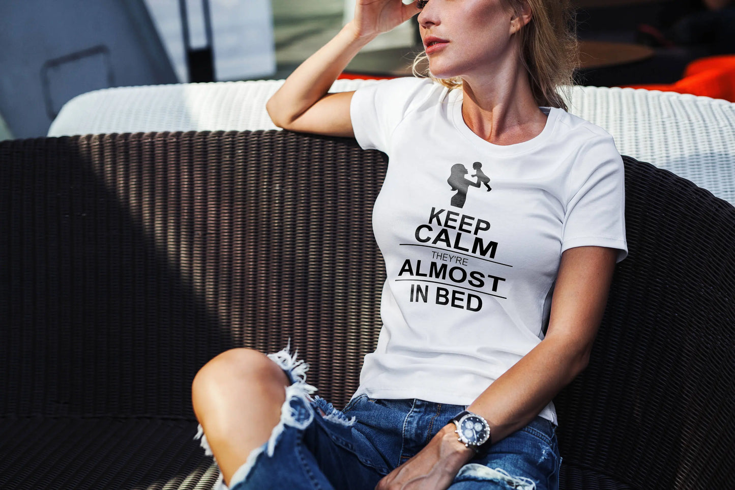 Keep Calm They're Almost In Bed