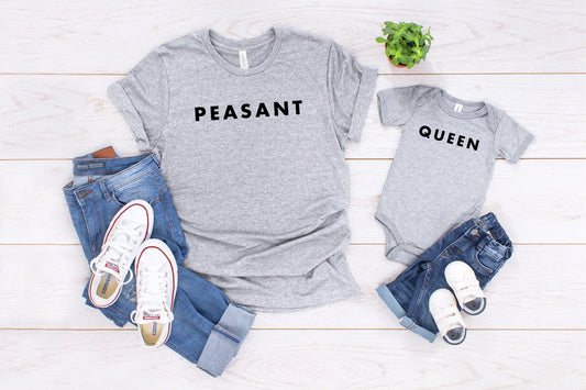 Peasant / King / Queen / Shirt & Bodysuit Sold Separately