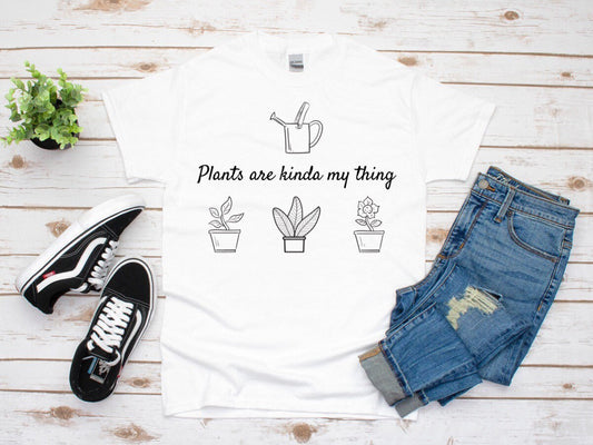 Plants Are Kinda My Thing Inspired Tee